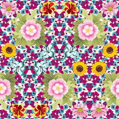 Flower Pattern93 Fabric