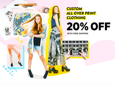 Custom Print Apparel: 20% Off