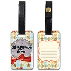 Luggage Tag (Two Sides)