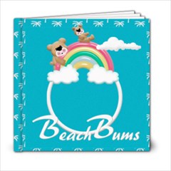 Beach Bums 6x6 photobook - 6x6 Photo Book (20 pages)
