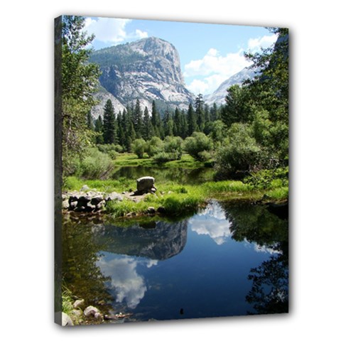 mirror lake - Canvas 20  x 16  (Stretched)
