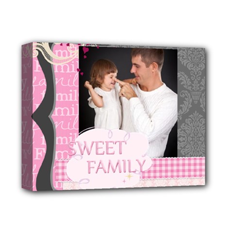 family - Deluxe Canvas 14  x 11  (Stretched)