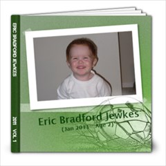 Eric 2011 vol 1. - 8x8 Photo Book (20 pages)