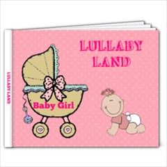 New Baby Girl Book - 9x7 Photo Book (20 pages)