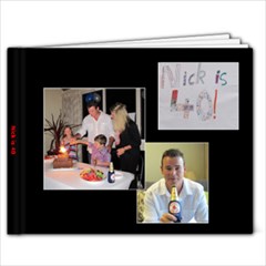 Nick is 40 - 11 x 8.5 Photo Book(20 pages)