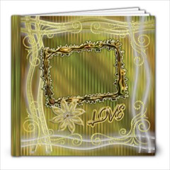 Floral elegance 8x8 book - 8x8 Photo Book (20 pages)