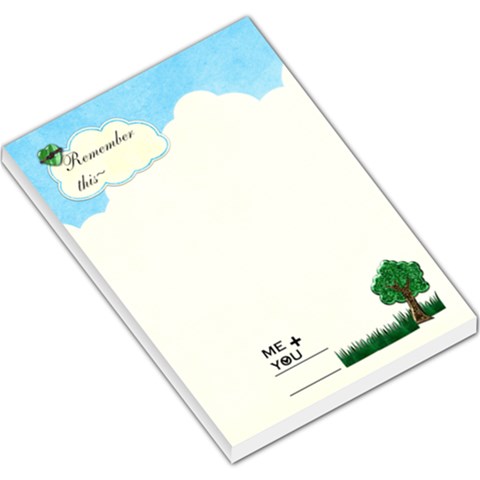 Bright Memo Pad By Shelly