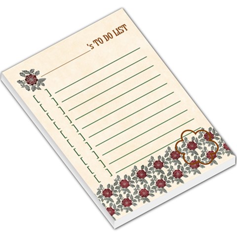 Beloved To Do List Pad By Shelly