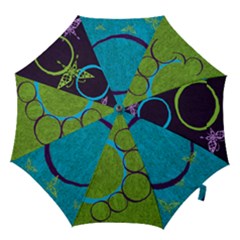 Cool colors umbrella - Hook Handle Umbrella (Medium)
