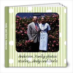 Andy and Doris Anderson - 8x8 Photo Book (20 pages)
