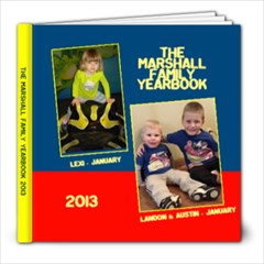 2013 YEARBOOK - 8x8 Photo Book (20 pages)
