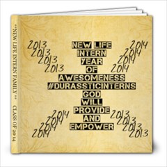 NL 1314 INTERN year book  - 8x8 Photo Book (20 pages)