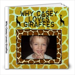 Kid s Giraffe book, 8x8 - 8x8 Photo Book (20 pages)