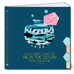 marine animals - 8x8 Deluxe Photo Book (20 pages)