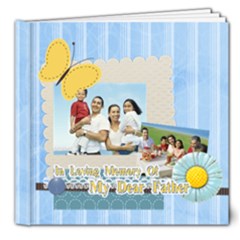 dad, fathers day, boy, man, fun, family, happy - 8x8 Deluxe Photo Book (20 pages)