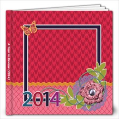 A Year In Review - Colorful - 12x12 Photo Book (20 pages)