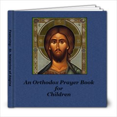 Prayer Book  General 3 St Nektarios - 8x8 Photo Book (20 pages)