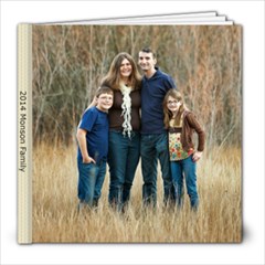 2014 Monson Family w Noora - 8x8 Photo Book (20 pages)