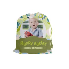 easter - Drawstring Pouch (Large)