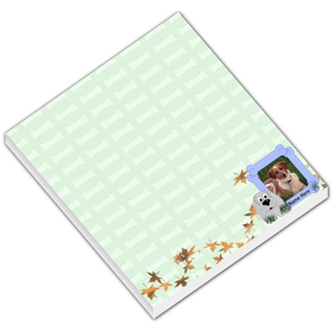 Green Bones Small Memo Pad By Chere s Creations