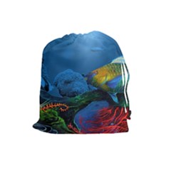 Reef Encounter Draw Bag - Drawstring Pouch (Large)