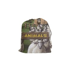 Agricola_AllCreatures_Animals_Score_S - Drawstring Pouch (Small)