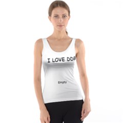 I LOVE DDR LARGE - Women s Basic Tank Top