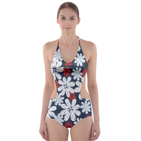 Cut-Out One Piece Swimsuit 