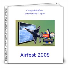 Airfest 2008 Air show - 8x8 Photo Book (30 pages)