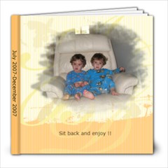 jacob and jaden 7/07-12/07 - 8x8 Photo Book (30 pages)