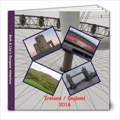 European Adventure 2016 - 8x8 Photo Book (20 pages)