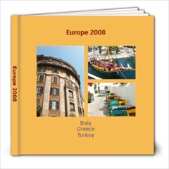 Europe 2008 - 8x8 Photo Book (30 pages)