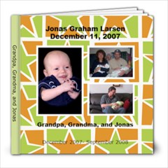 Jonas and Grma and pa - 8x8 Photo Book (20 pages)