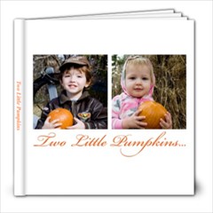 TwoLittlePumkins - 8x8 Photo Book (20 pages)