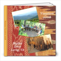 Vacation Luray 2008 - 8x8 Photo Book (20 pages)