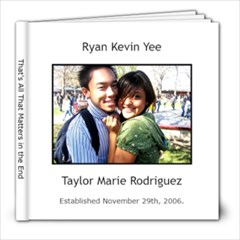 TMR - 8x8 Photo Book (20 pages)