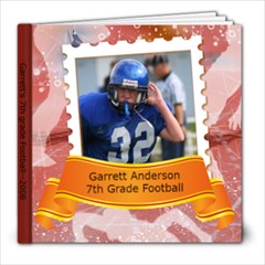 garretts football book - 8x8 Photo Book (20 pages)
