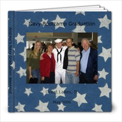 Navy graduation - 8x8 Photo Book (20 pages)
