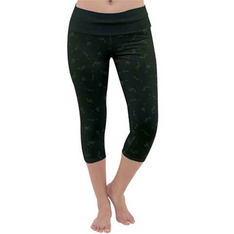 Capri Yoga Leggings Front