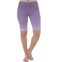 Purple Ombre Mythical Silkens Cropped Leggings - Cropped Leggings 