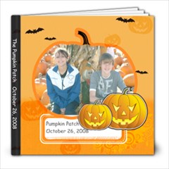 Pumpkin Patch 10-26-08 - 8x8 Photo Book (20 pages)