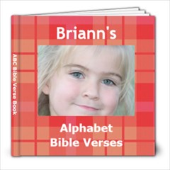 Bible Verse Book Briann - 8x8 Photo Book (20 pages)