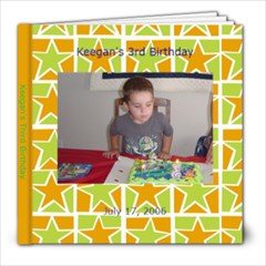 Keegans 3rd b-day - 8x8 Photo Book (20 pages)