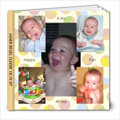 ASHER S FIRST YEAR - 8x8 Photo Book (20 pages)