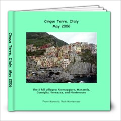 Cinque Terre 2006 - 8x8 Photo Book (20 pages)