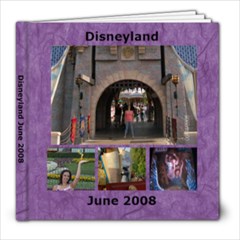 disneyland - 8x8 Photo Book (20 pages)