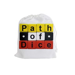 PathOfDice - Drawstring Pouch (Large)