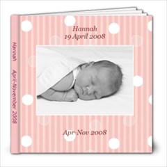 Hannah 2008  - 2 - 8x8 Photo Book (20 pages)