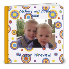 Zach and Zayne 2008 - 8x8 Photo Book (20 pages)