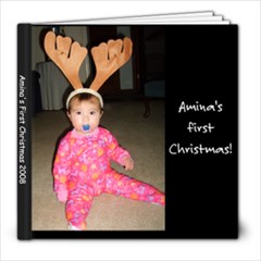 amina first christmas - 8x8 Photo Book (20 pages)
